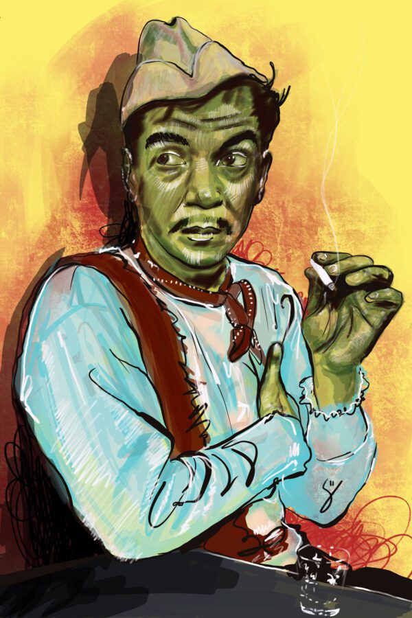Cantinflas canvas wall art print by Immibrand