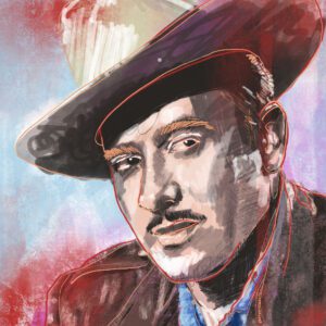 Pedro Infante canvas wall art print by Immibrand
