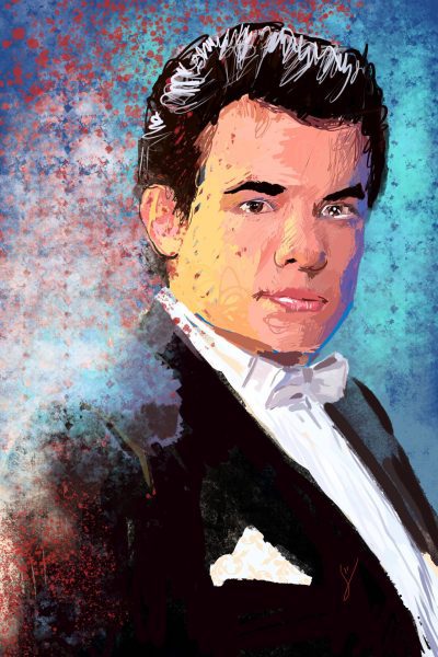 Jose Jose canvas wall art print.