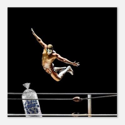 Fight ICE Metal Wall Art Print