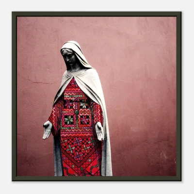 Our Mother Maryam of Palestine Poster Wall Art Print