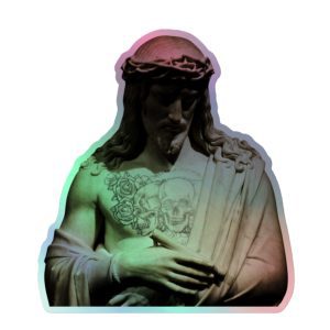 Ink & Agony Holographic Sticker