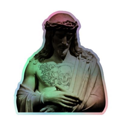 Ink & Agony Holographic Sticker