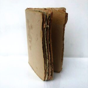 Handmade bound blank pages for journaling, sketching, or scrapbooking. Labor de Arte Collection.