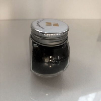 Black Locust Soft Vine charcoal powder 2 oz, Labor de Arte art materials collection.